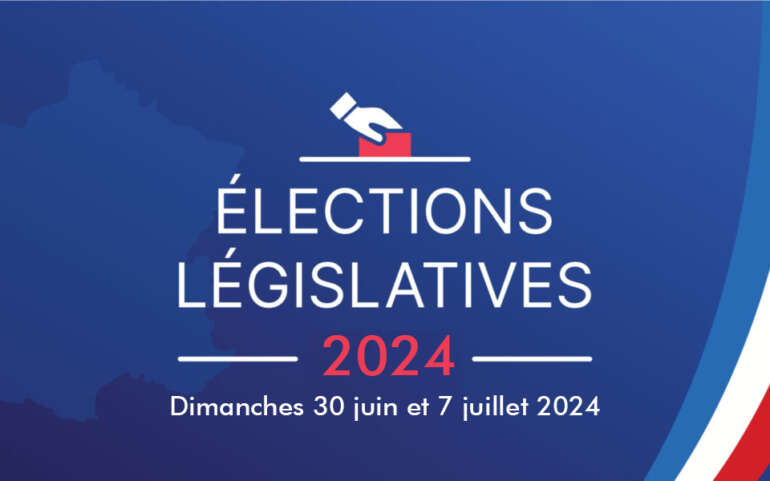 Les  élections législatives auront lieu les 30 juin et 7 juillet 2024
